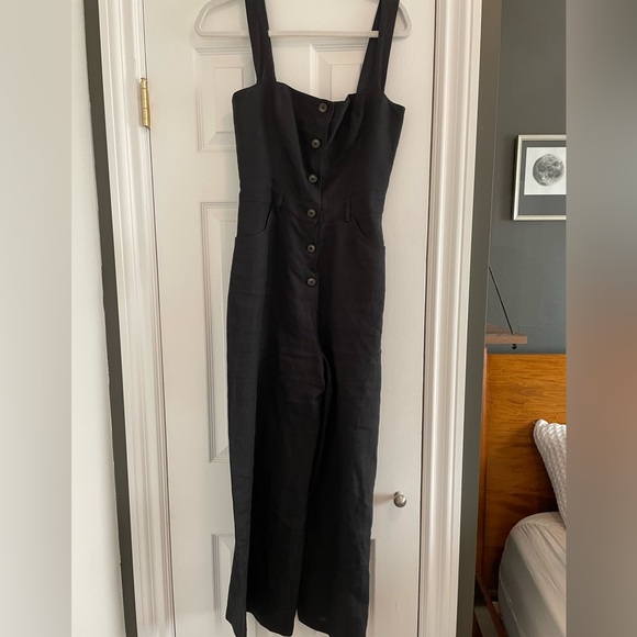 Reformation Tyler front button jumpsuit - Picture 3 of 7